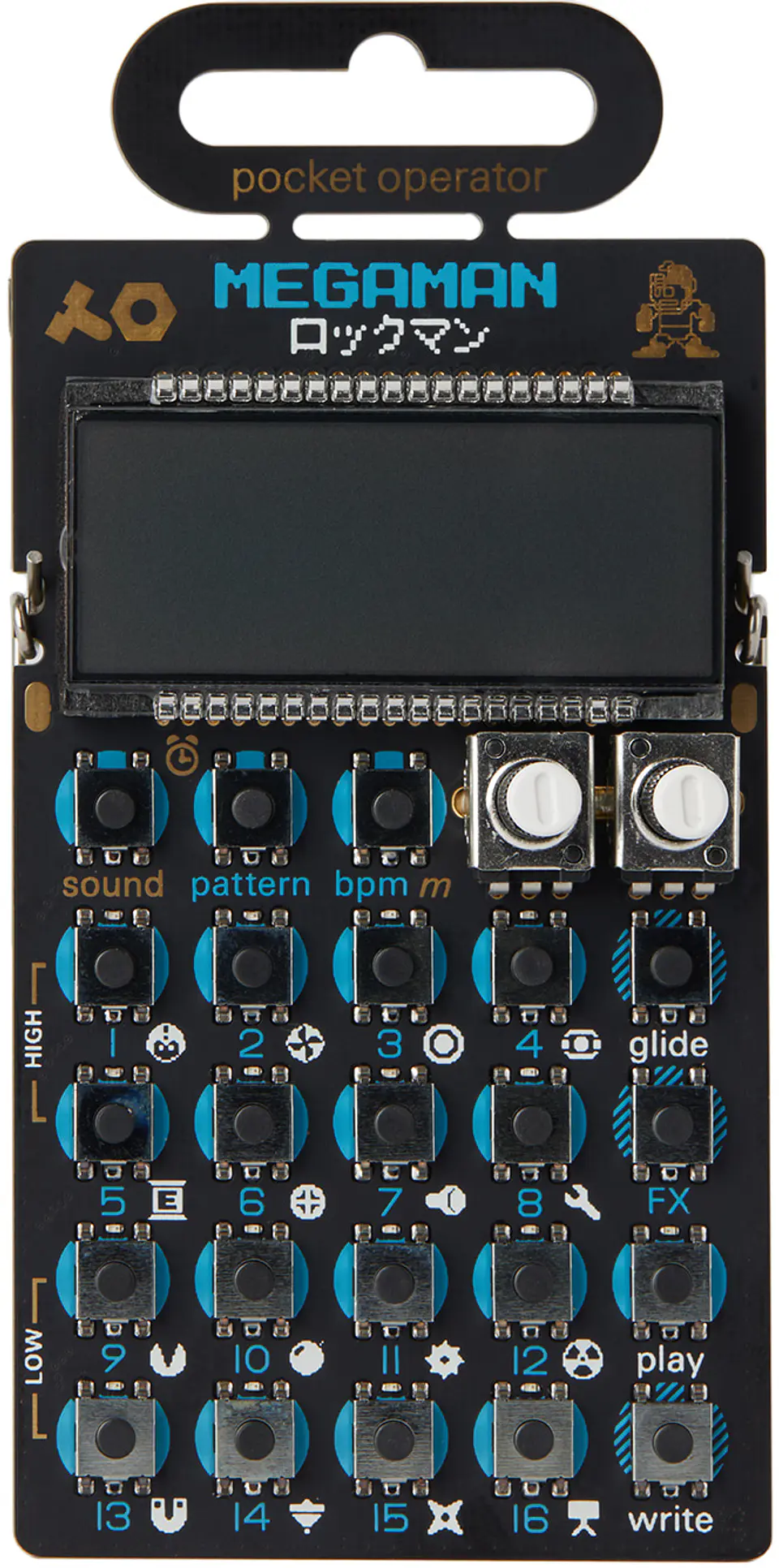 TE Pocket Operator PO-128 Megaman 1