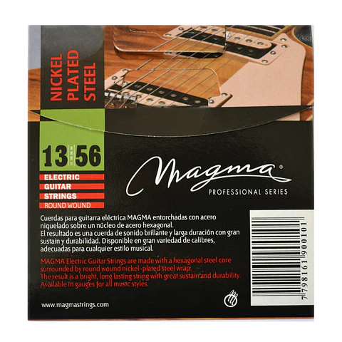 Set Cuerdas Guitarra Eléctrica  GE180N Magma