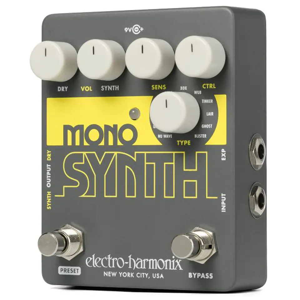 Pedal Sintetizador de Guitarra Mono Synth Electro Harmonix 3