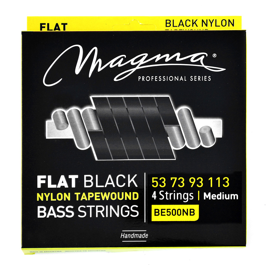 Set de Cuerdas Bajo Eléctrico Flat BE500NB Magma