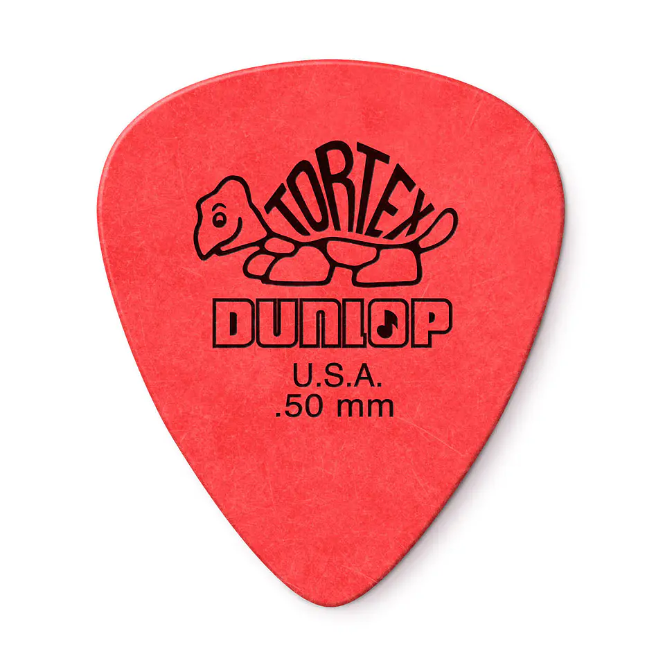 Uñetas Dunlop Tortex Estandar 418R 0.50 Bolsa 72Un 1