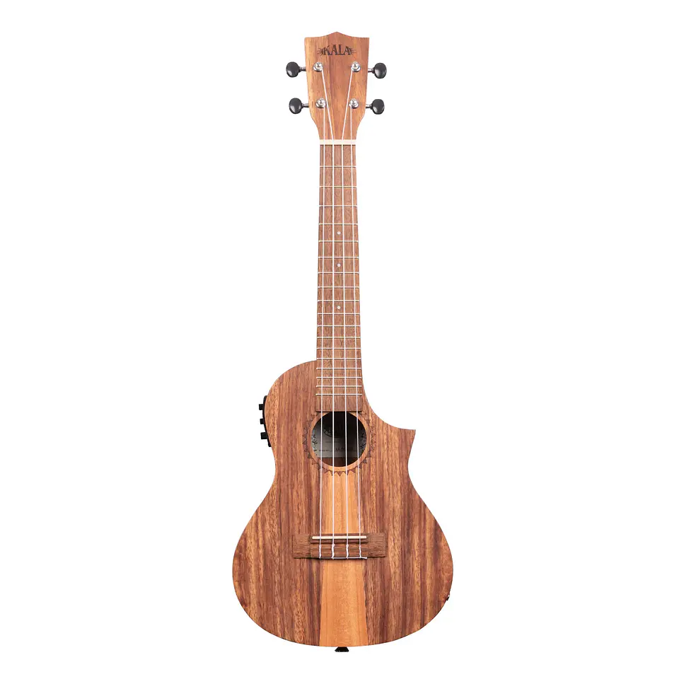 Ukelele Kala Teak Tri-Top Concierto Eq 1