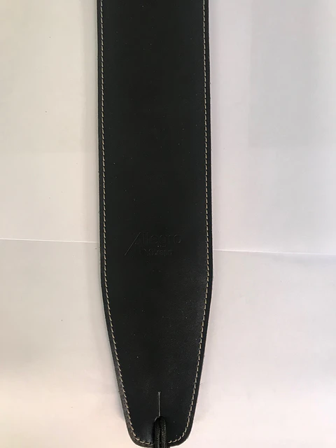 Correa Para Guitarra O Bajo Allegro Cuero ALL-LGPL-BK1124