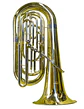 Tuba Dorada Allegro 4 Pistones Allbb7753L - Miniatura 2