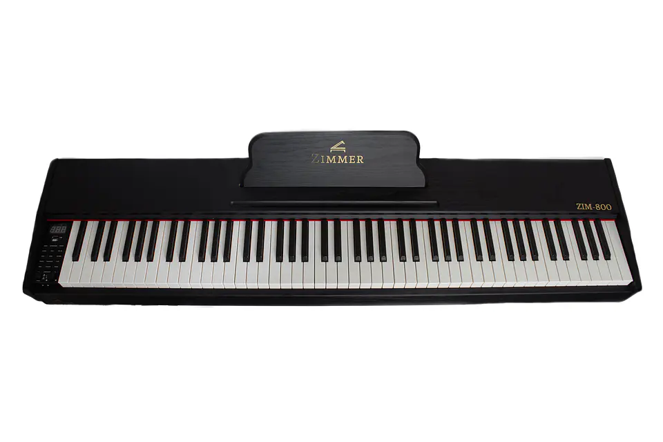 Piano Digital Portable Zimmer Negro ZIM-800-BK 4