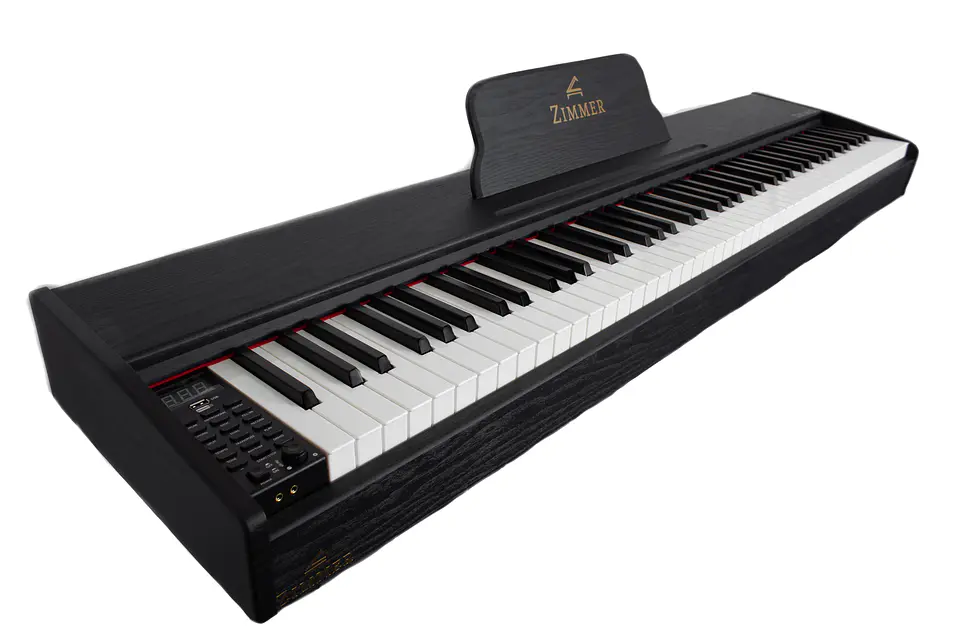 Piano Digital Portable Zimmer Negro ZIM-800-BK 5