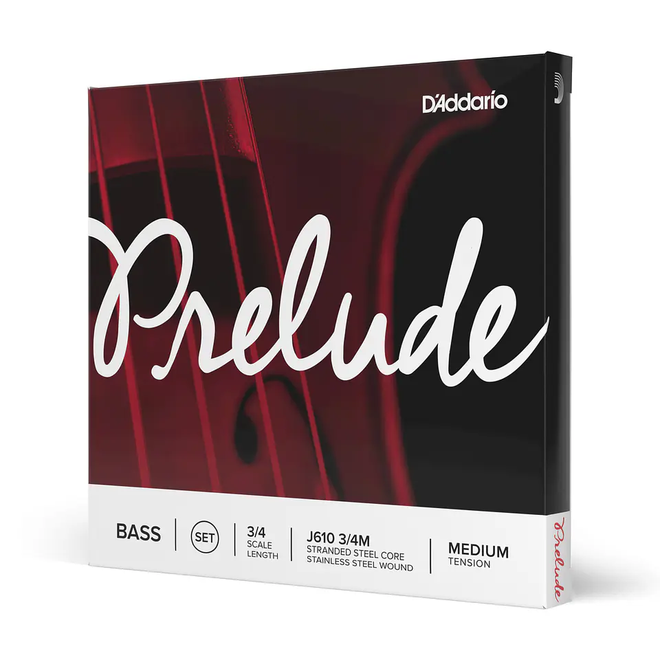 Set Cuerdas Contrabajo 3/4  Prelude J610 3/4M Daddario 1