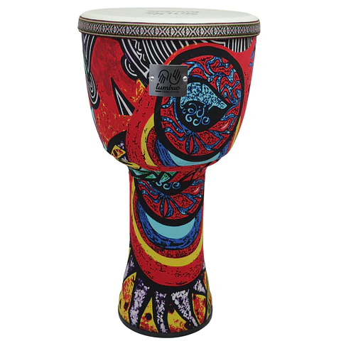 Djembe Abs 12'' Tribal de colores Tumbao