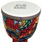 Djembe Abs 12'' Tribal de colores Tumbao - Miniatura 2