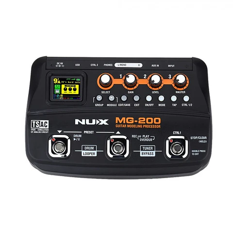 Pedalera Multiefectos NUX MG-200