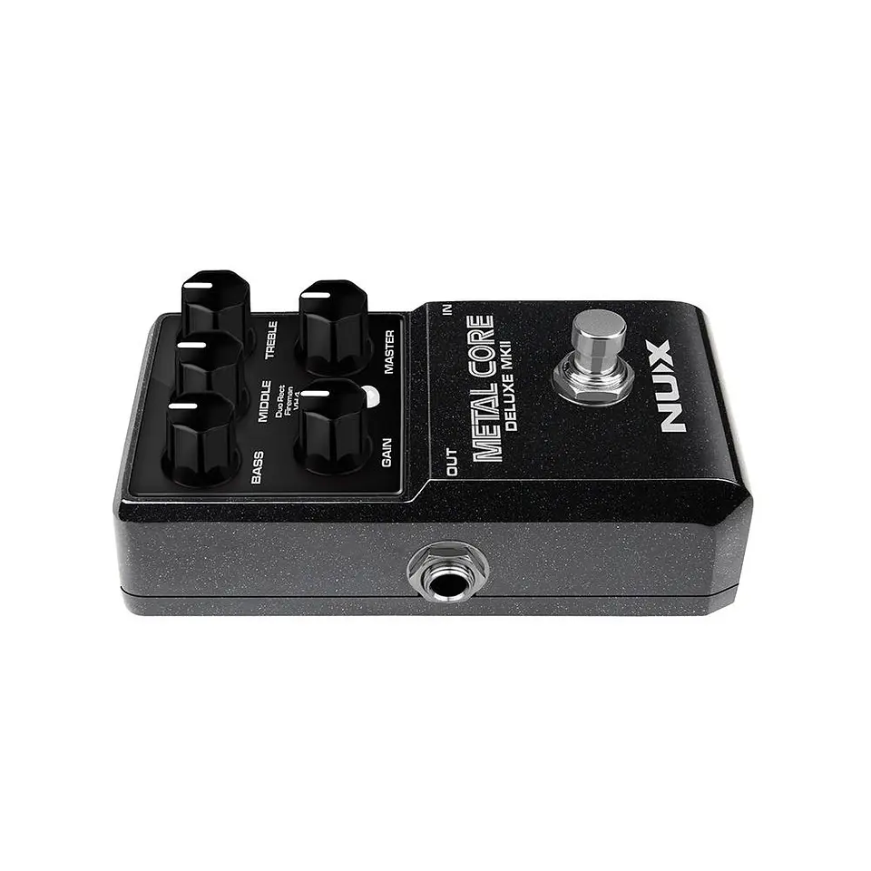 Pedal PreAmp Metal Core Deluxe MKII NCD-02DS NUX 5