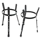 Set conga 10x11xH28'' café madera+stand - Miniatura 4