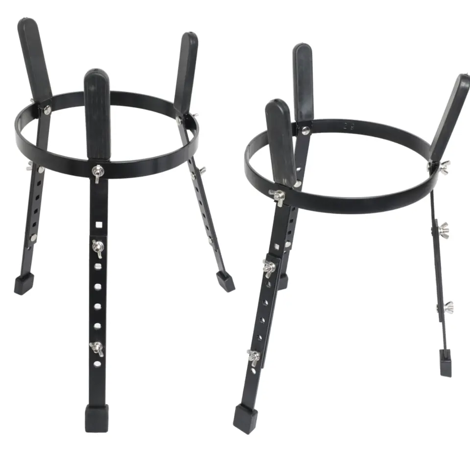 Set conga 11.75 & 12.5 xH30'' natural + stand 3