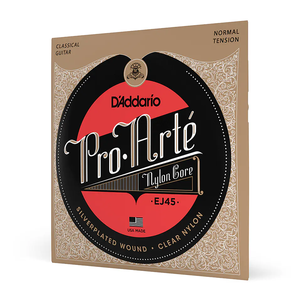 Set Cuerdas Guitarra Clásica Pro-Arté EJ45 Daddario 1