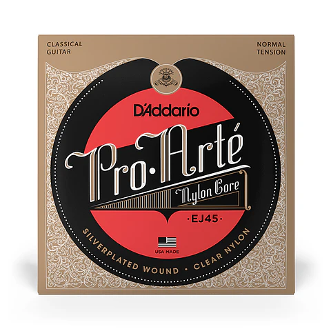 Set Cuerdas Guitarra Clásica Pro-Arté EJ45 Daddario