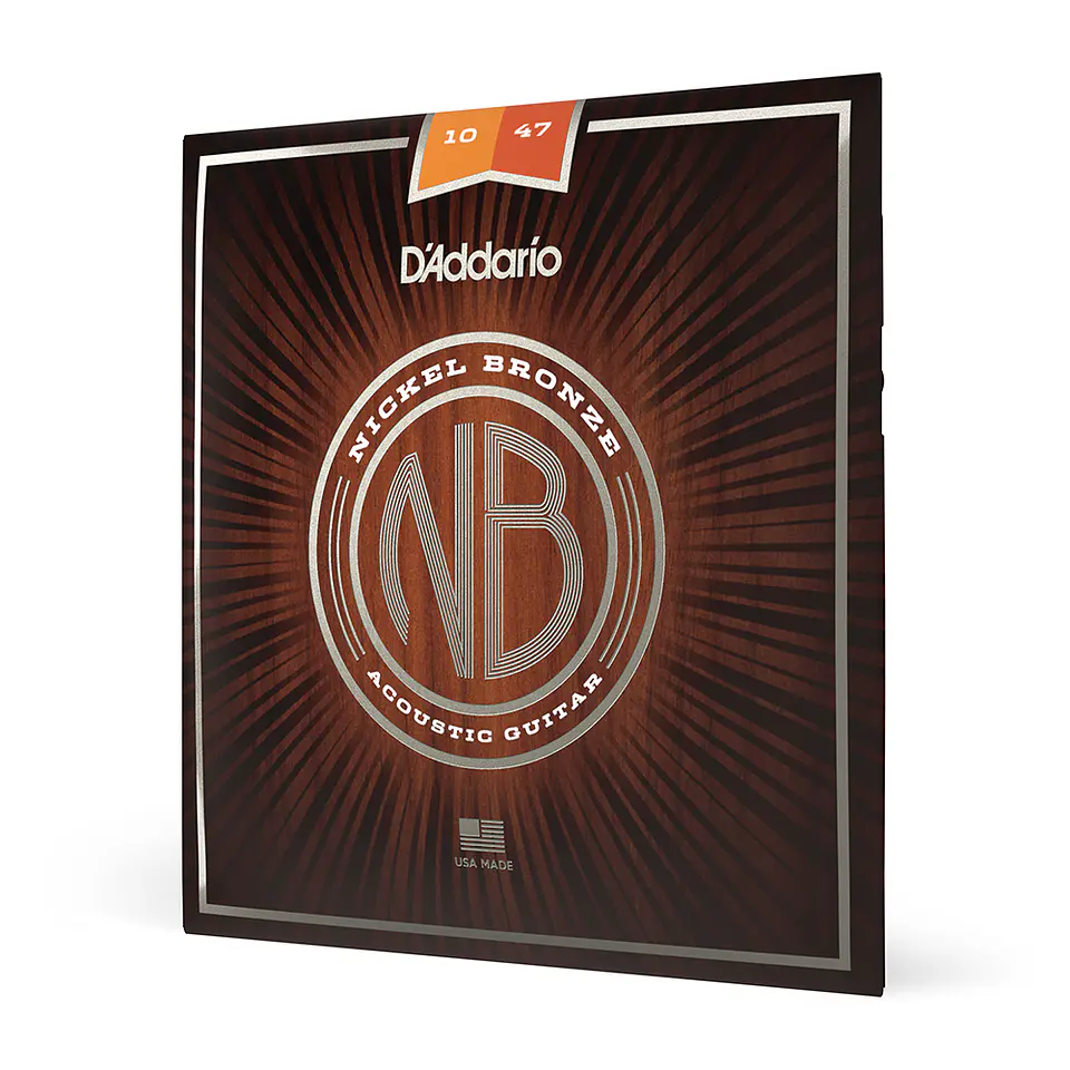 Set Cuerdas Guitarra Acústica 10-47 NB1047 Daddario 1