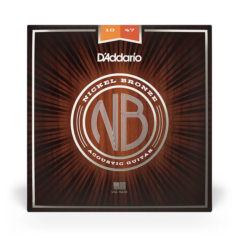 Set Cuerdas Guitarra Acústica 10-47 NB1047 Daddario 2