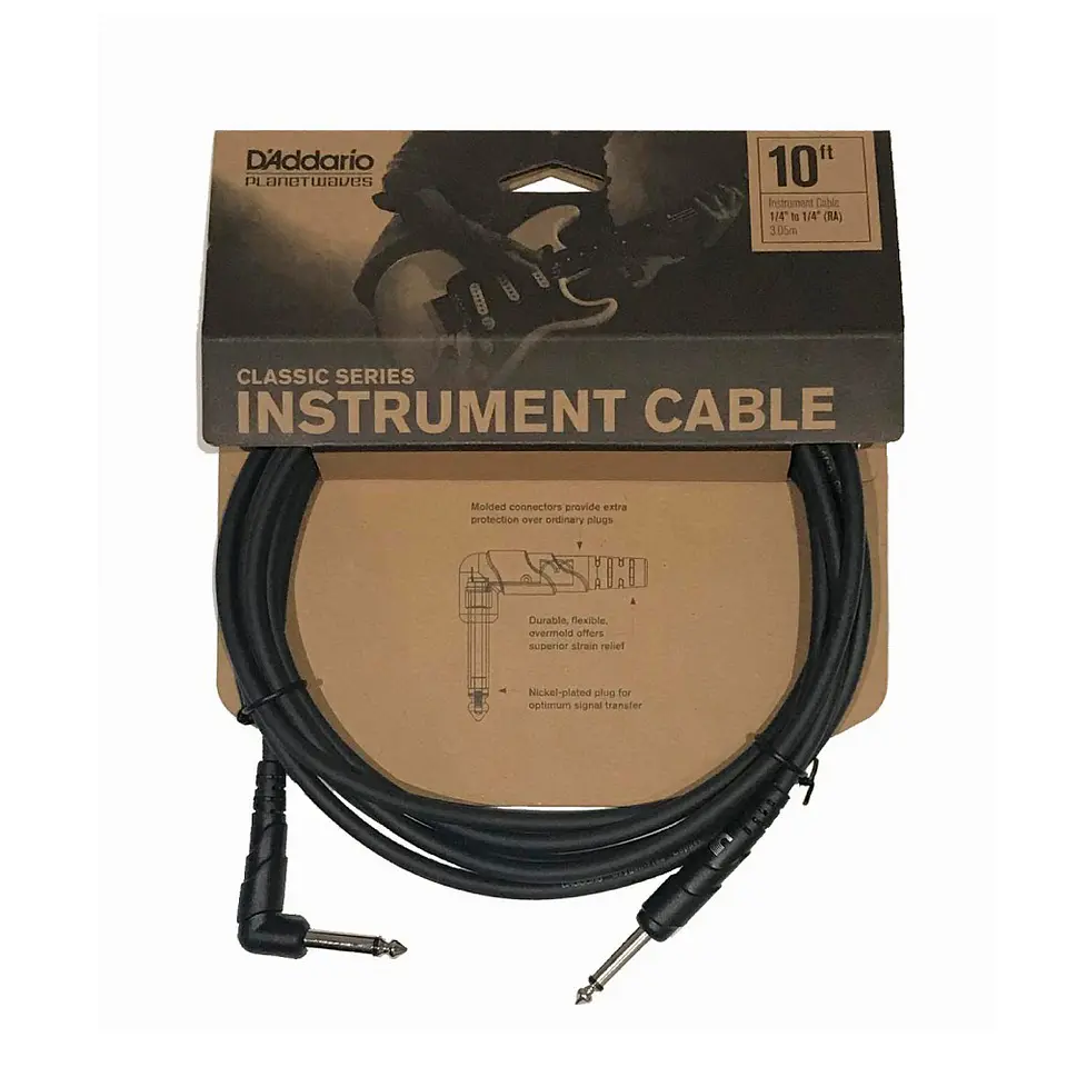 Cable instrumento 3m PW-CGTRA-10 Planet Wave Daddario 2
