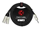 Cable Y Kirlin MiniPlug - 2 XLR Macho 1m Y-370PRL - Miniatura 2