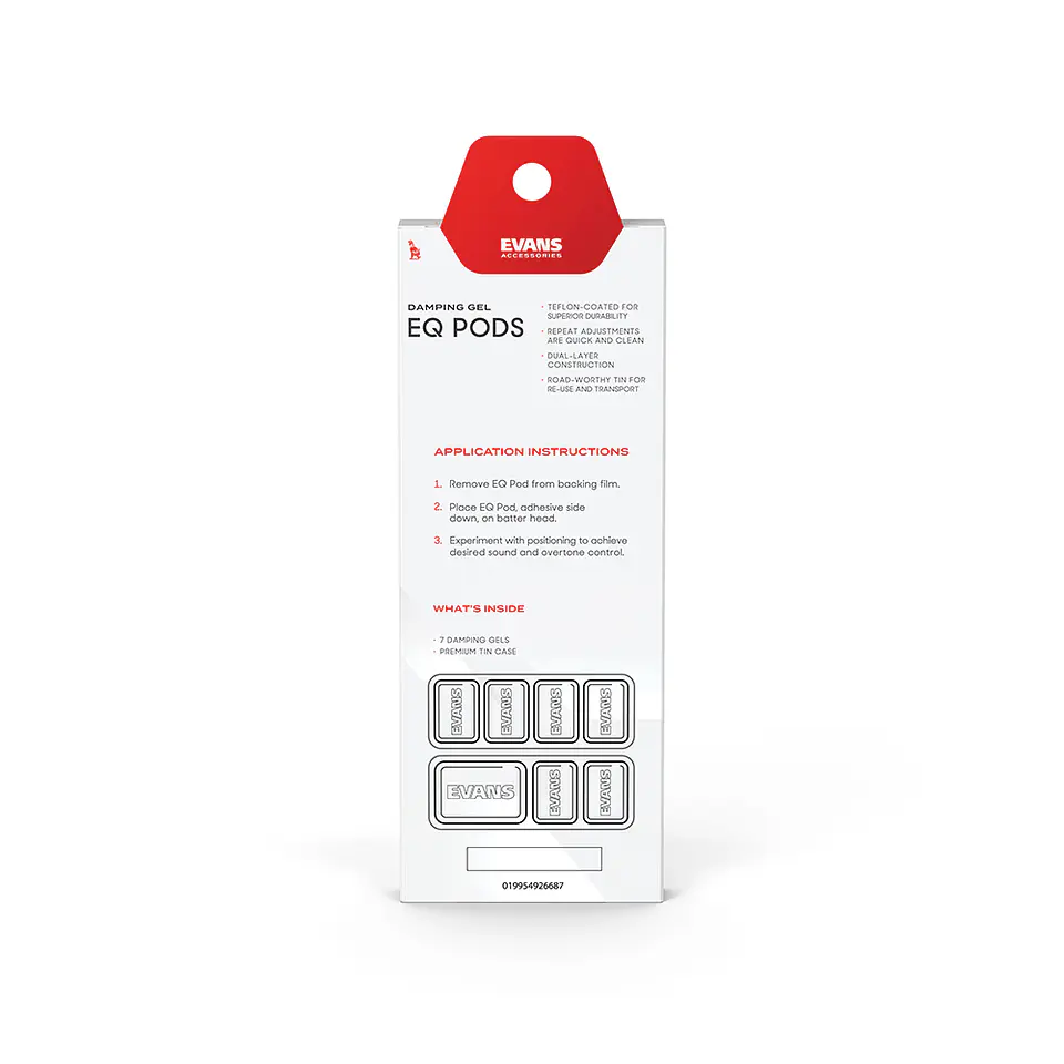 Gel control de armónico Eq Pods Evans 5