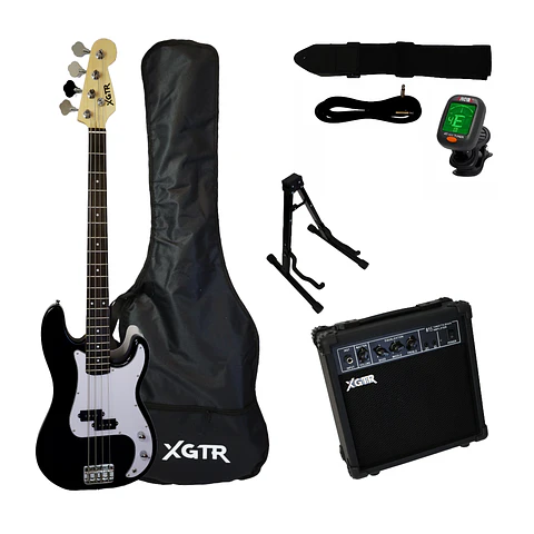 Pack Bajo Eléctrico Precission BK PB100-BK XGTR