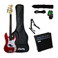 Pack Bajo Eléctrico Precission Red PB100 RD, Amp 15w XGTR - Miniatura 1