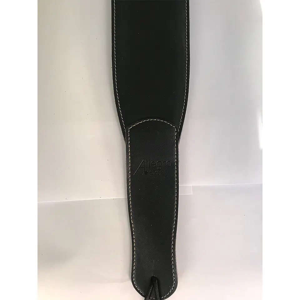 Correa Para Guitarra O Bajo Allegro Cuero ALL-LGPA-BK1123 1