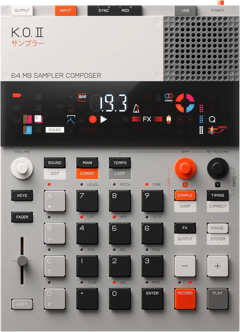 Sampler EP-133 K.O. II Te 1