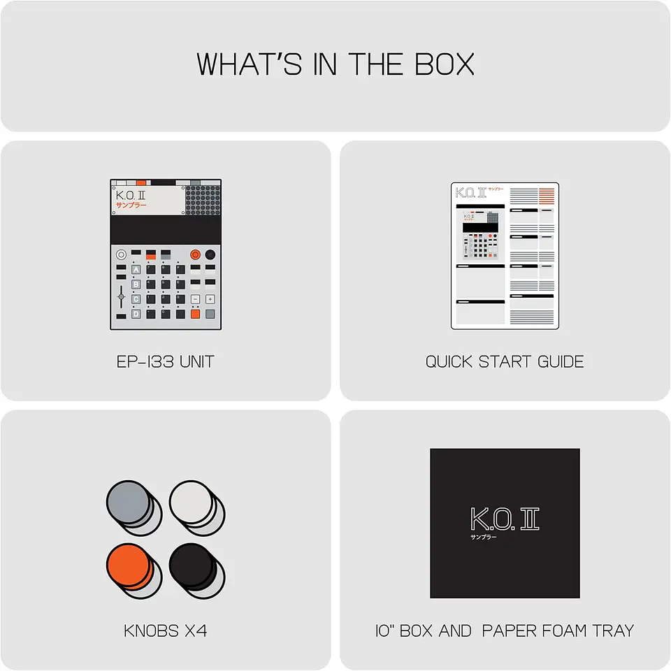 Sampler EP-133 K.O. II Te 9