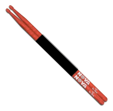Baqueta Nova punta nylon VICFN7ANR 7AN Red Vic firth
