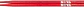 Baqueta Nova punta nylon VICFN7ANR 7AN Red Vic firth - Miniatura 2