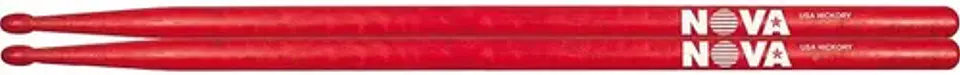 Baqueta Nova punta nylon VICFN7ANR 7AN Red Vic firth 2
