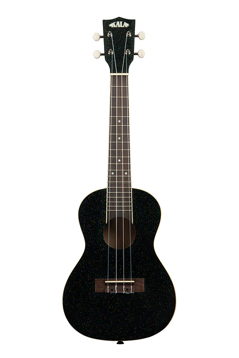 Ukelele Galaxy Ka-Sprk-Black Galaxy Black Sparkle Kala