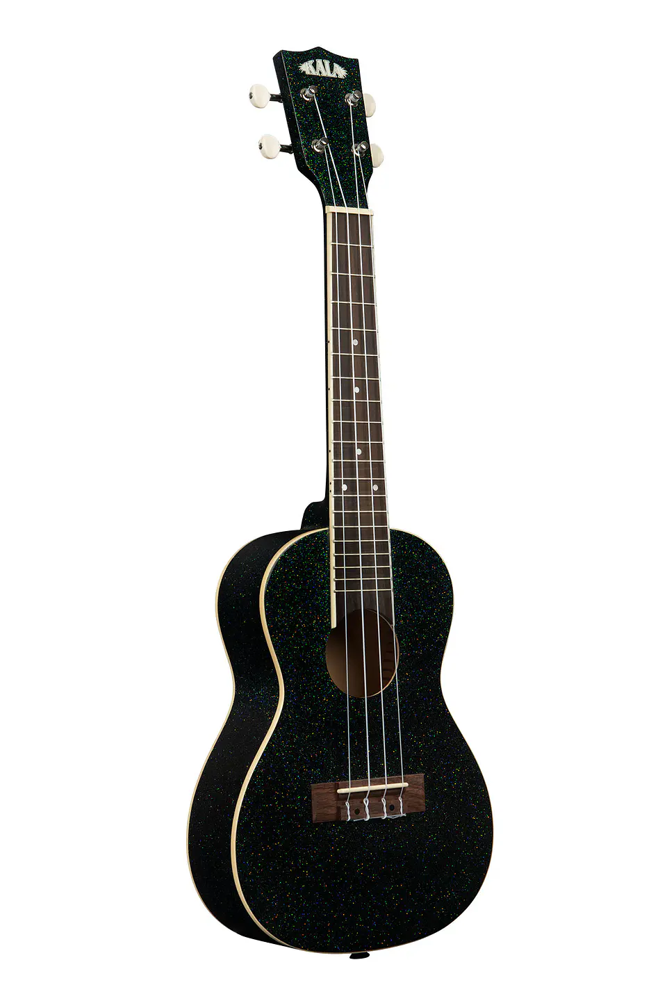 Ukelele Galaxy Ka-Sprk-Black Galaxy Black Sparkle Kala 3