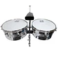 Timbales 13x14xH6.5'' plateada Tumbao - Miniatura 2