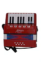 Acordeon de Plastico 17 Teclas 8 bajos ALL104-1RD Allegro - Miniatura 5