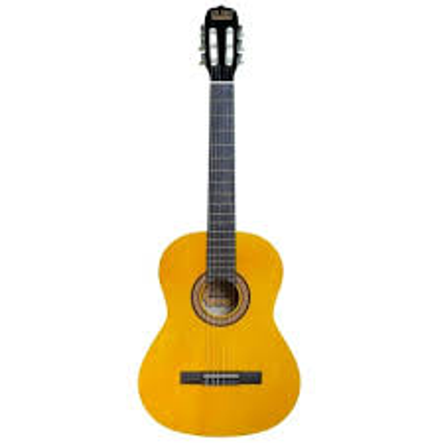 Full Pack Guitarra Acústica+Cuerdas+Afinador BIL-39DS-NT Bilbao