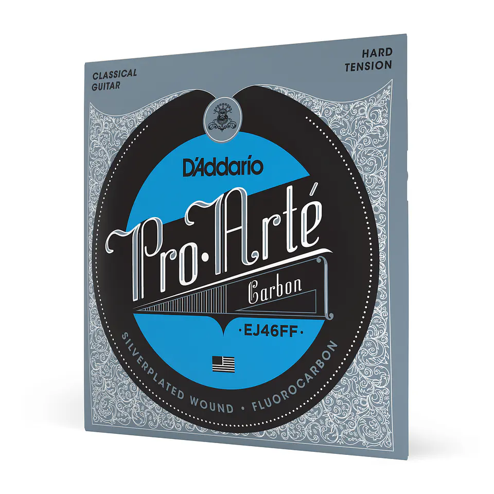 Set De Cuerdas Clásicas Carbón Hard Tensión Ej46Ff Daddario 2