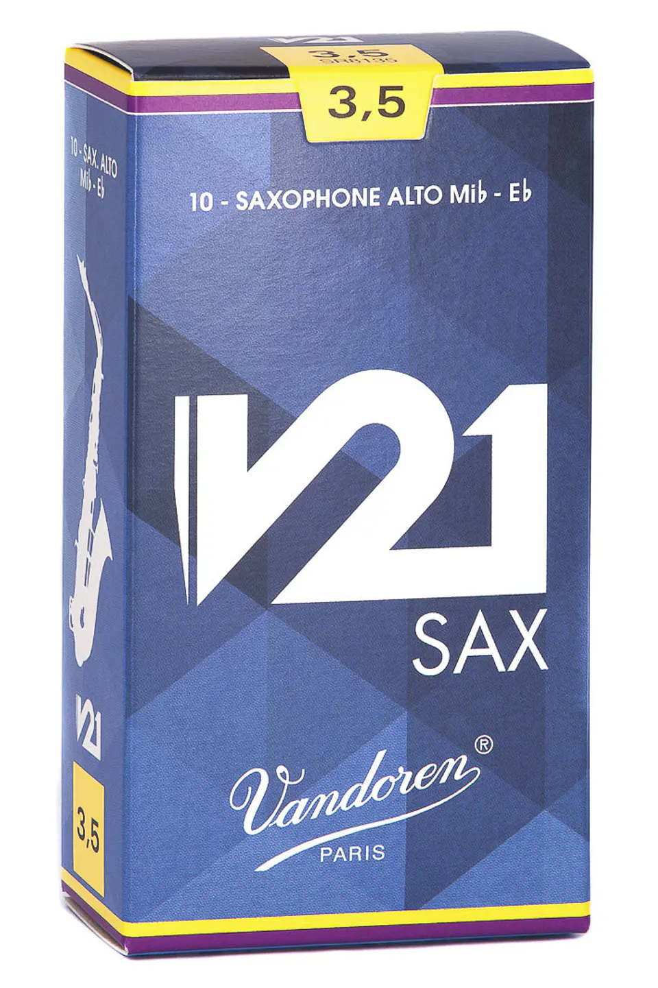 Caja de cañas Saxo Alto V21 N. 3.5 SR8135 Vandoren 1