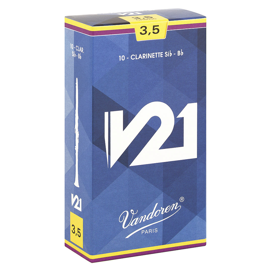 Cajas de cañas Clarinete Sib V21 Nº3.5 CR8035 Vandoren