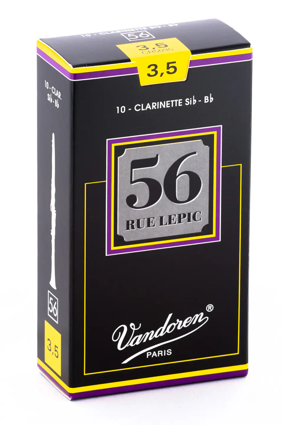 Cajas de cañas Clariente Sib 56RLePic Nº3.5 CR5035 Vandoren 1