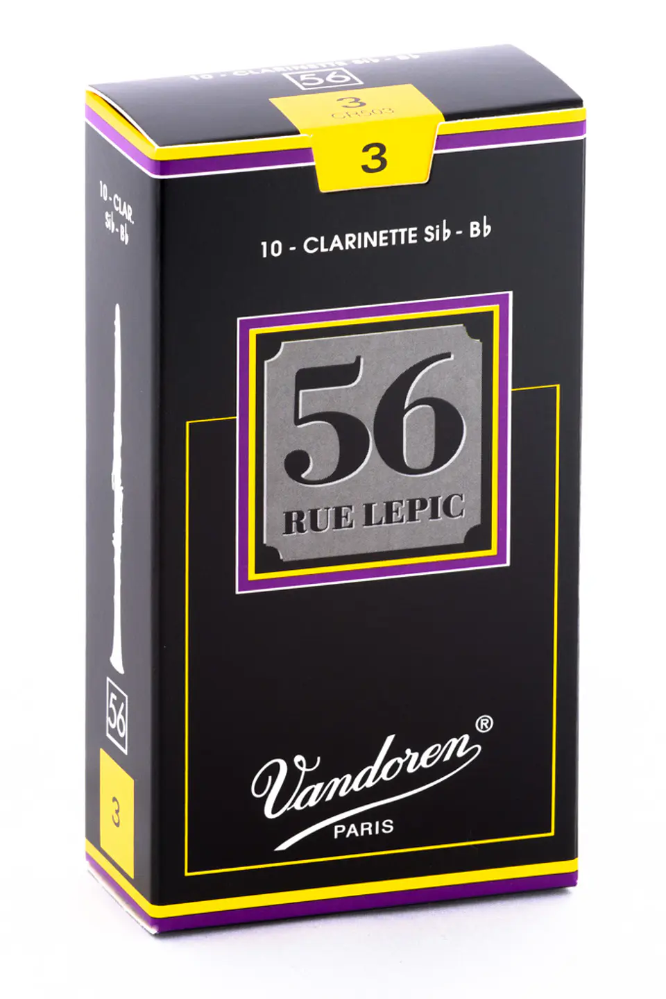 Cajas de cañas Clarinete Sib 56RLePic Nº3.0 CR503 Vandoren 2