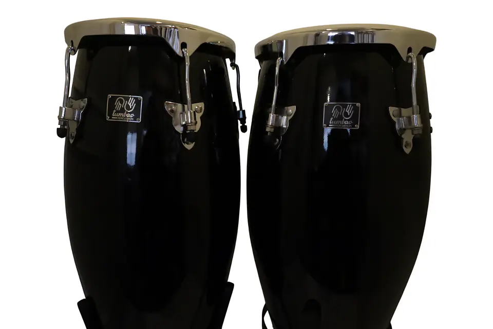 Set Conga 10x11xH28 TP100SBK+Stand Tumbao 3