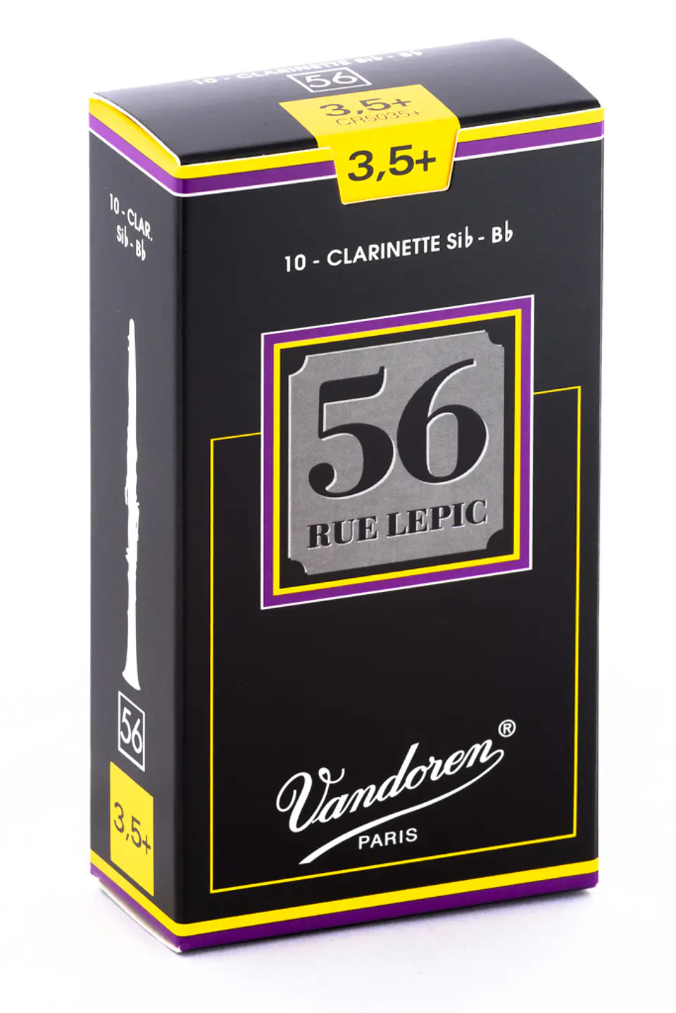Cajas de cañas Clarinete Sib 56RLePIc Nº3.5 Vandoren 1