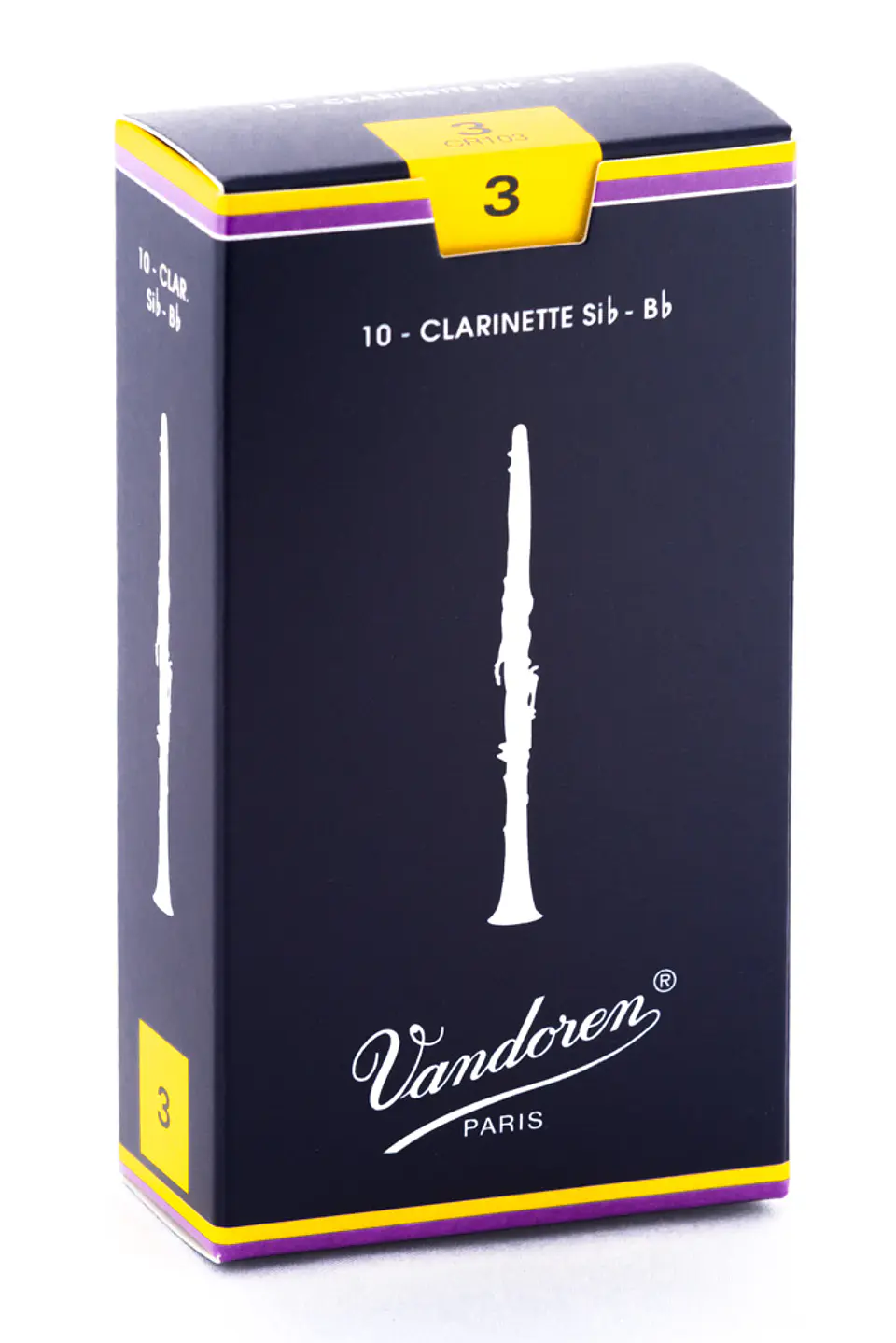 Cajas de cañas Clarinete Sib TRADICIONAL Nº3.0 CR103 Vandoren 1