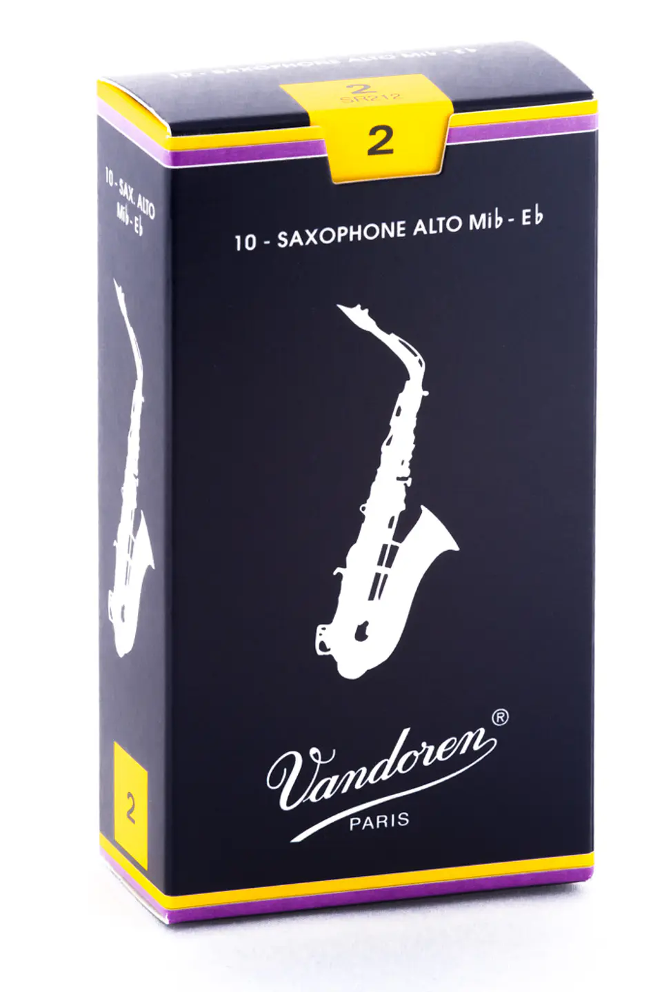 Cajas de cañas Saxo Alto TRADICIONAL Nº2.0 SR212 Vandoren 1