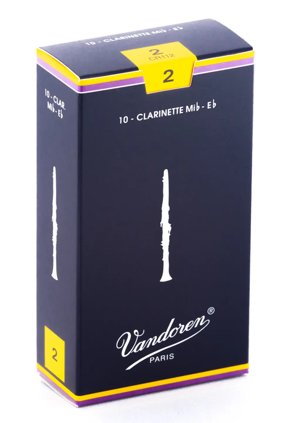Cajas de cañas Clarinete Mib TRADICIONAL Nº2.0 Vandoren 1