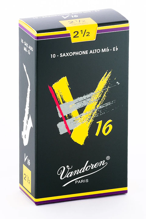 Cajas de cañas Saxo Alto V.16 Nº2.5 SR7025 Vandoren