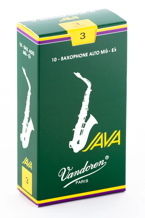 Cajas de cañas Saxo Alto JAVA Nº3.0 SR263 Vandoren