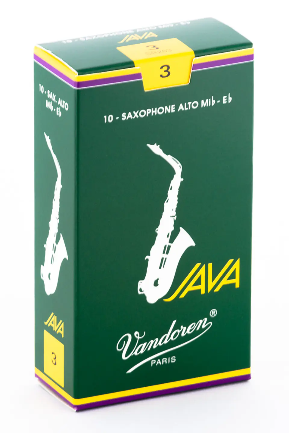 Cajas de cañas Saxo Alto JAVA Nº3.0 SR263 Vandoren 1